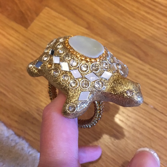 Other - Napkin Rings Cold bejeweled turtles (8 available)